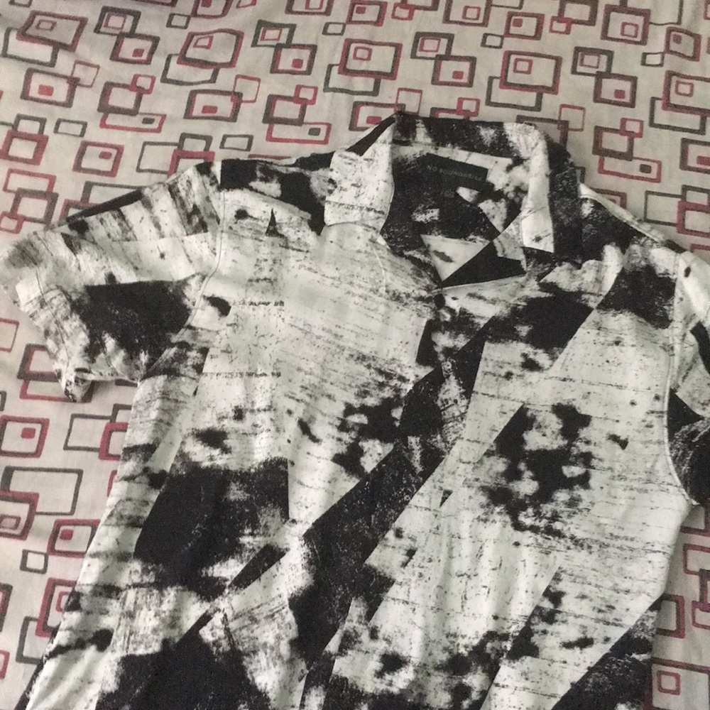 Shirt black and white - Picture 3 of 4